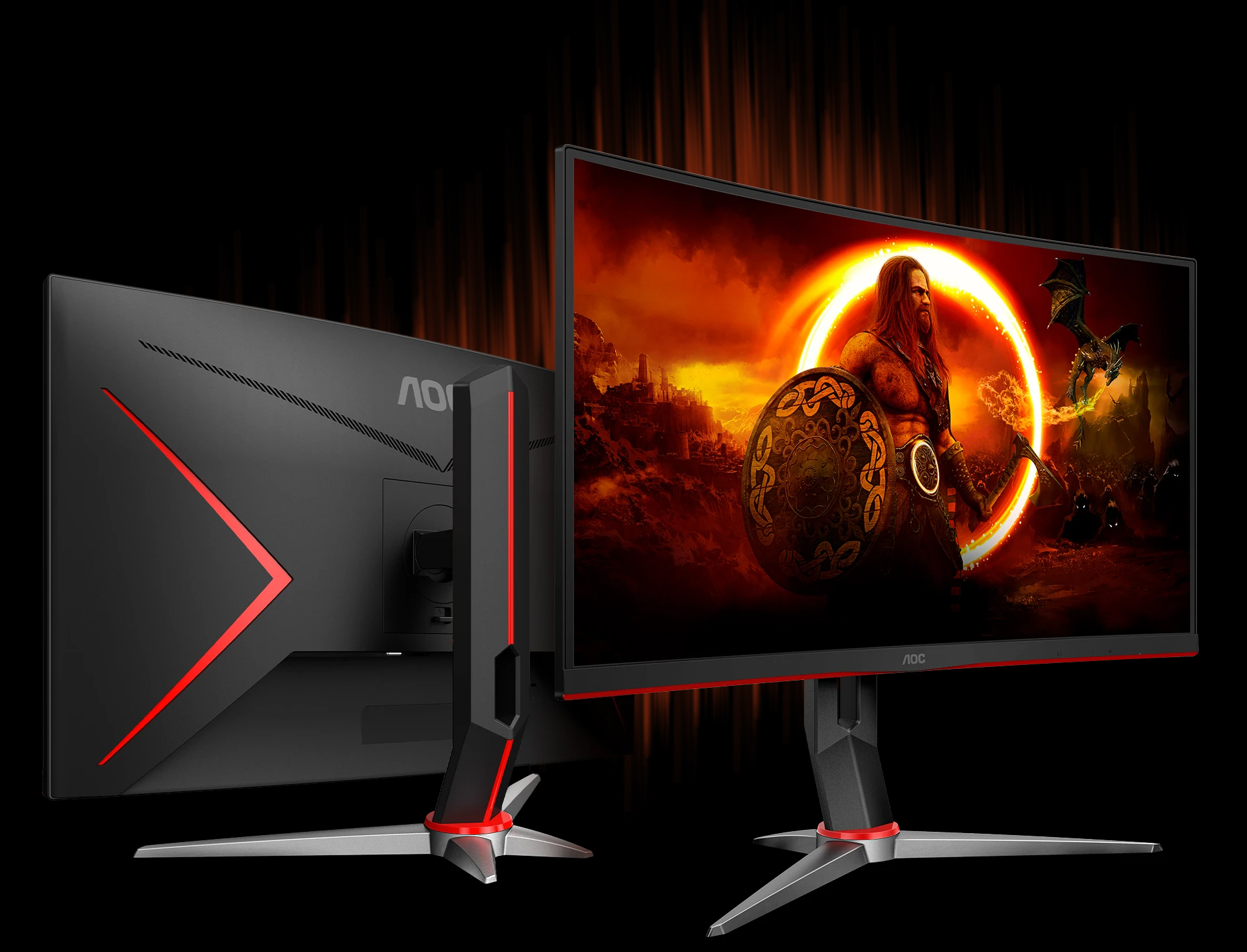 AOC 32" 165 Hz VA FHD Gaming Monitor FreeSync (AMD Adaptive Sync) 1920 ...